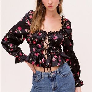 For love and lemons blouse